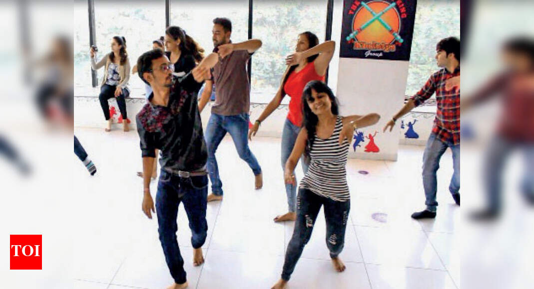 Garba gets a Salsa twist this Navratri | Ahmedabad News - Times of India