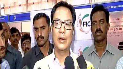 Don't spread lies on India: Rijiju to rights groups