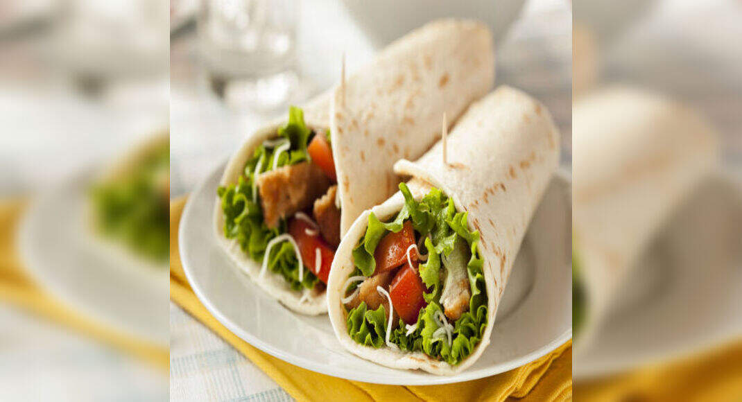how to make a chicken salad wrap
