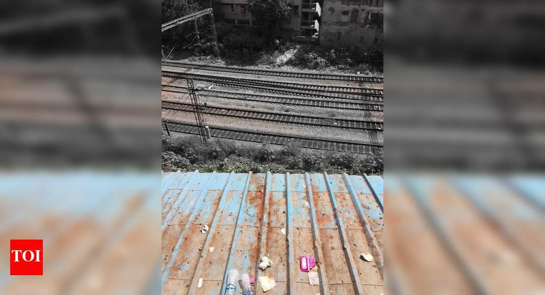 Throwing garbage everywhere Times of India