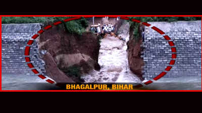 Bihar: Embankment in Bhagalpur breaks before inauguration ceremony