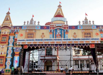 Aishbagh pandal brings Yogi's temple to city Lucknow News Times of