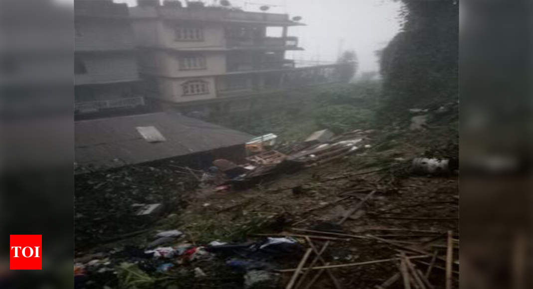 Five Killed As Incessant Rains Cause Landslides In Sikkim Guwahati