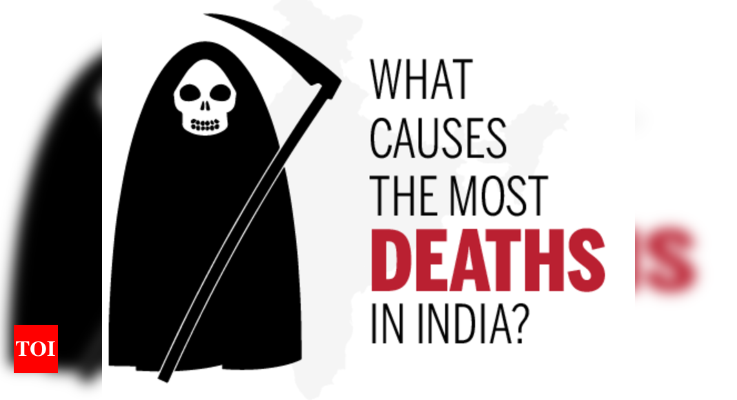 Infographic Top 10 causes of deaths in India India News Times of India