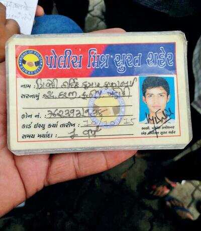 Friends Of Police Id Card
