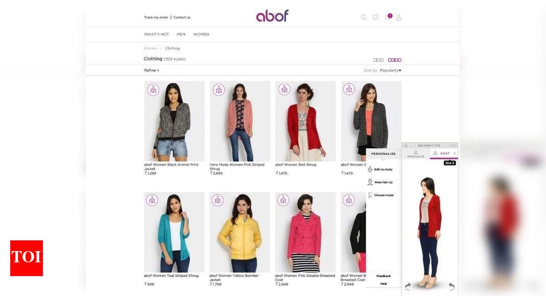 abof online shopping kurtis