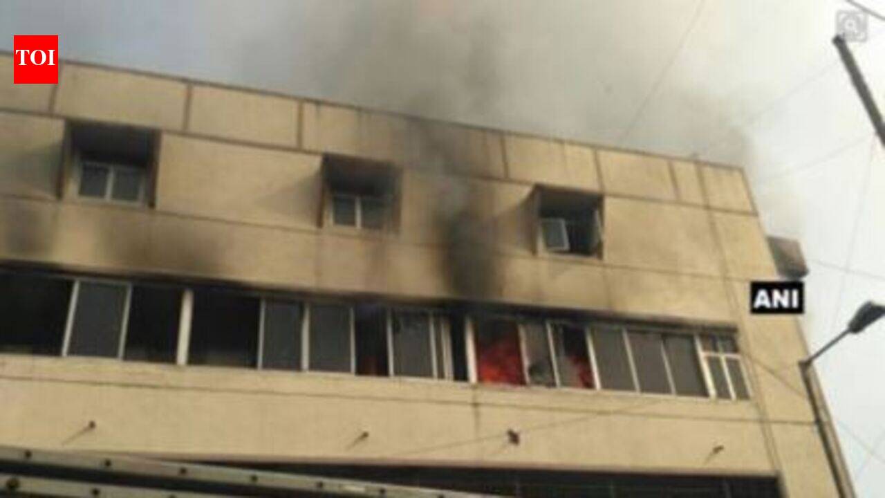 Fire breaks out in residential building
