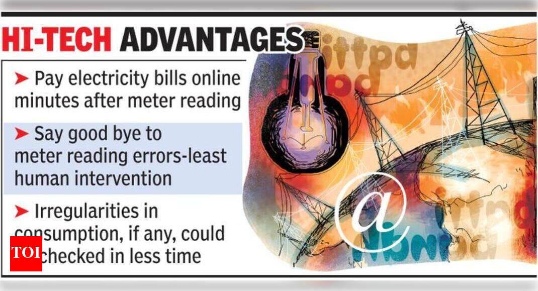 Real Time Meter Reading To Help Pay Online Bill Instantly Bhopal News Times Of India