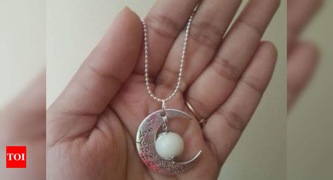 Breastmilk Jewelry Baby Prints Necklace With Lock of Hair & Baby's