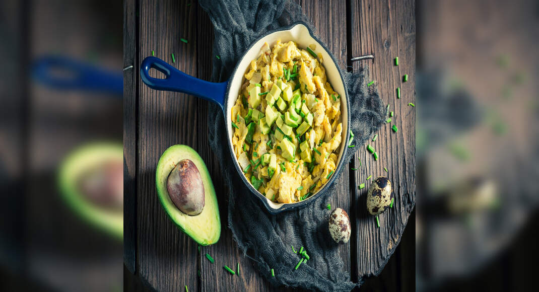 Scrambled Eggs with Avocado Recipe How to Make Scrambled Eggs with