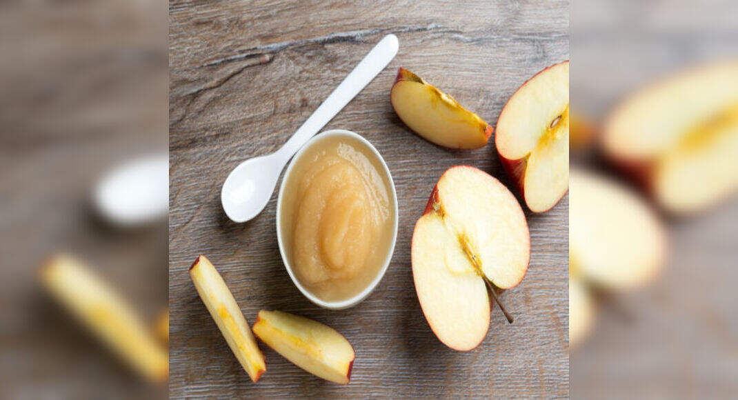 Apple Puree Recipe How to Make Apple Puree Recipe Homemade Apple Puree Recipe