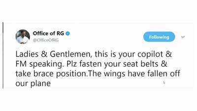 Rahul Gandhi's scathing tweet on state of economy under Jaitley: 'Fasten your seat belt...wings have fallen off our plane'