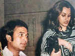 Dimple Kapadia with Rajesh Khanna