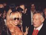 Pamela Anderson, Hugh Hefner