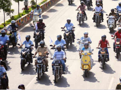 'No helmet, no petrol’ rule comes into force in Andhra Pradesh ...