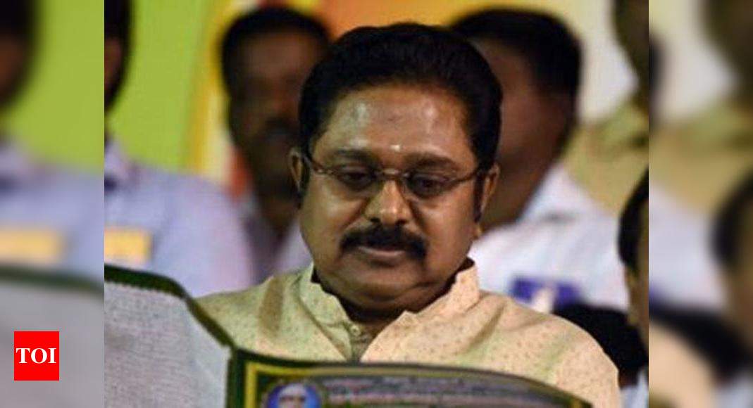 TTV Dinakaran: EC Refuses Dhinakaran’s Plea For More Time In AIADMK Two ...