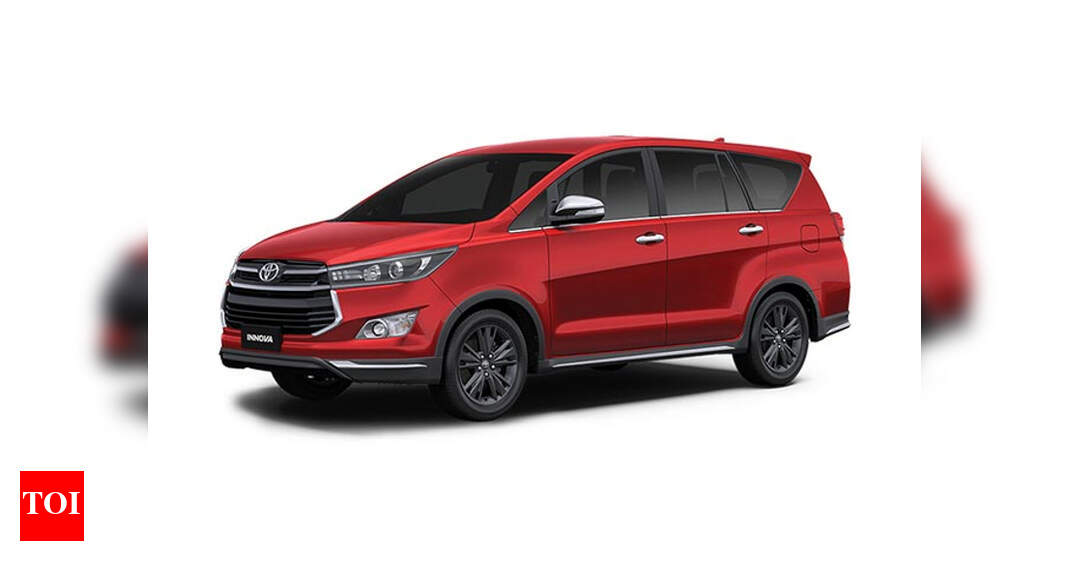 Toyota Innova: Toyota updates Innova Touring Sport Edition with 6-speed ...