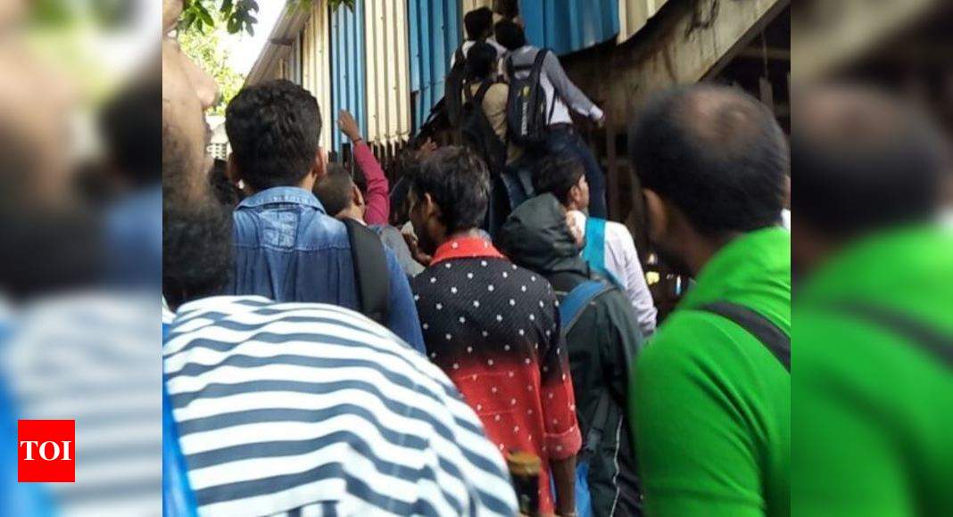 Stampede In Mumbai Stampede at Mumbai's Elphinstone railway station