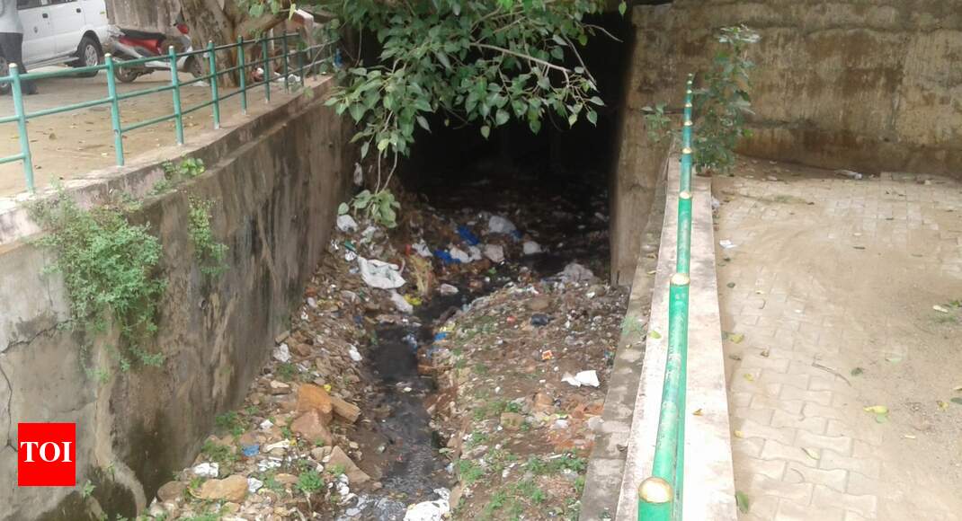 Choked drain Times of India