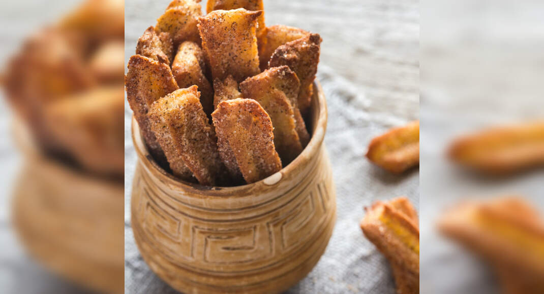 Cinnamon Churros Recipe: How to Make Cinnamon Churros Recipe | Homemade Cinnamon Churros Recipe