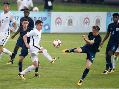 Rhian Brewster helps England defeat New Zealand