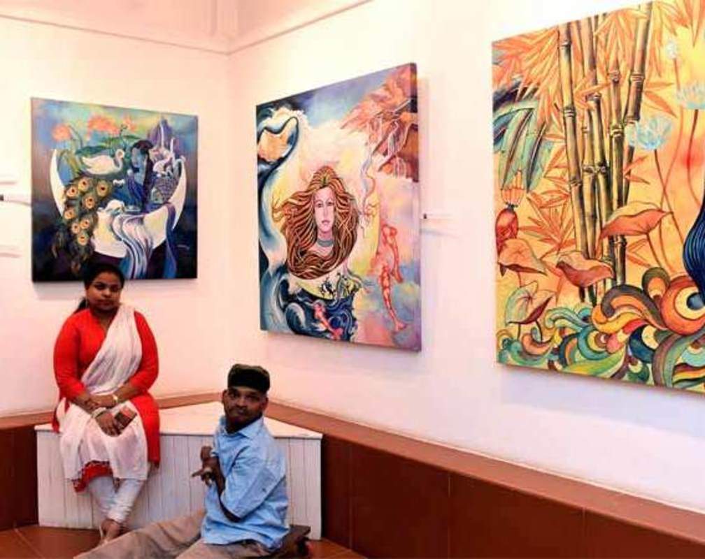 
Chennai: Differently-abled artists showcase their work
