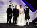 Karan Johar, Manish Malhotra, Kriti Sanon and Sidharth Malhotra