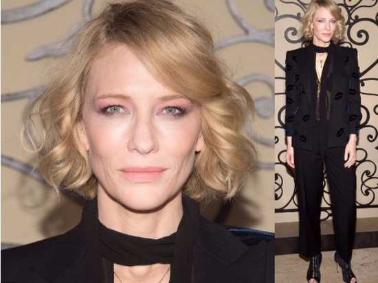Cate Blanchett looks stunning as she takes FROW at Paris Fashion Week