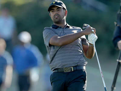 Another late surge by Lahiri eases Internationals' Presidents Cup pain