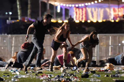 Vegas didn’t sleep, it never does; but on Sunday night there were no revellers