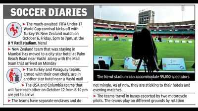 Traffic cops to watch roads & stadium, special NMMT buses to ply during FIFA matches
