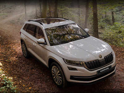 Skoda Kodiqaq: Skoda unveils new Kodiaq SUV at Rs 34.49 lakh | - Times ...