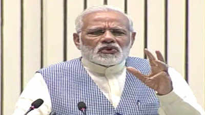 8 instances when GDP was at or below 5.7 % during UPA rule: PM Modi