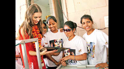 Miss Universe Great Britain in Lucknow