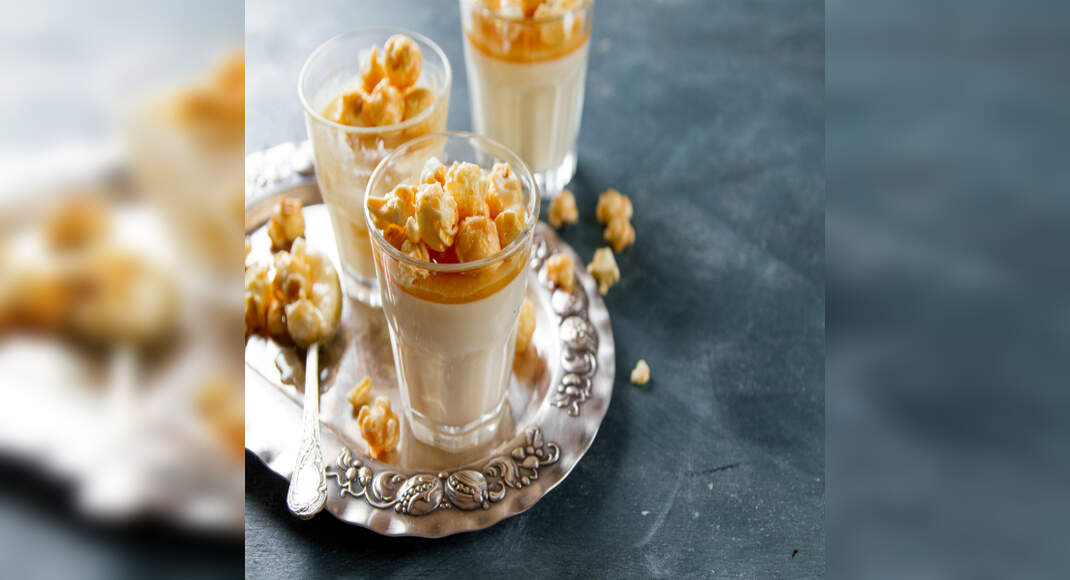 Salted Caramel Popcorn Pudding Recipe: How to Make Salted Caramel ...
