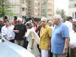 Naseeruddin Shah at Kundan Shah's funeral