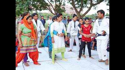 A year-long self-defence camp for women in Noida