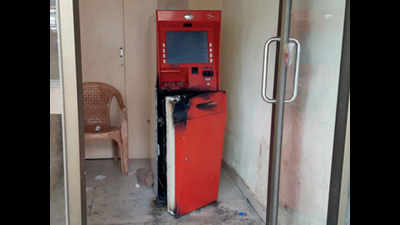Thieves steal Rs 94.86 lakh from three ATMs in Surat
