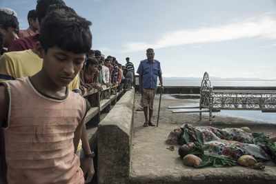 12 dead and many missing as boat carrying Rohingyas capsizes
