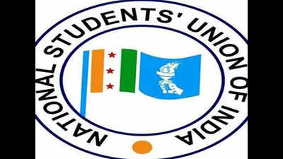 NSUI activists stop train in its tracks in protest
