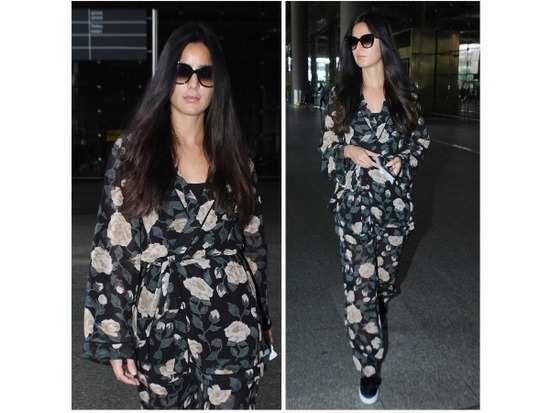 Chic and comfy: Katrina Kaif just wore the airport look of our dreams!