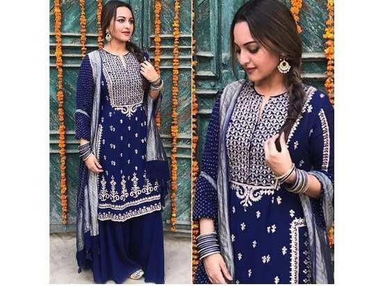 Sonakshi Sinha works this bygone trend with her ethnic look and it SO works!
