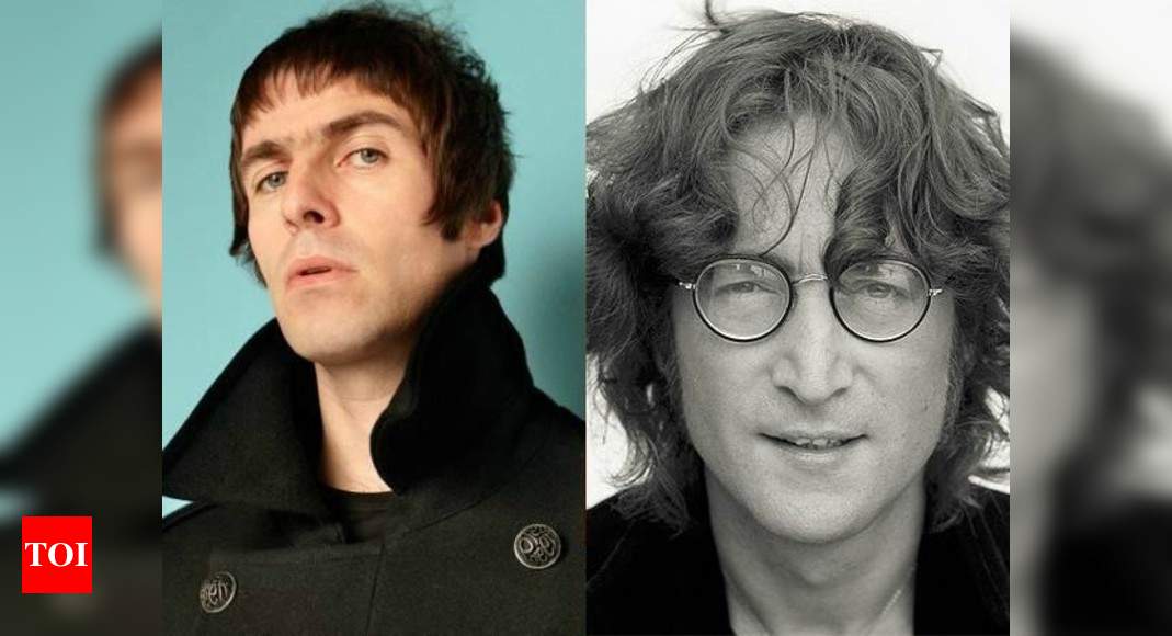 Liam gallagher store lennon glasses