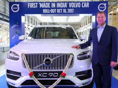 Volvo Cars starts assembly in India with the new XC90