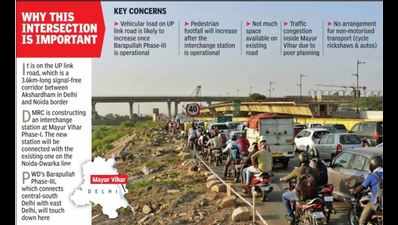 New flyover, loops to ease Delhi-Noida traffic by March
