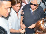 Shah Rukh Khan with Saeed Mirza