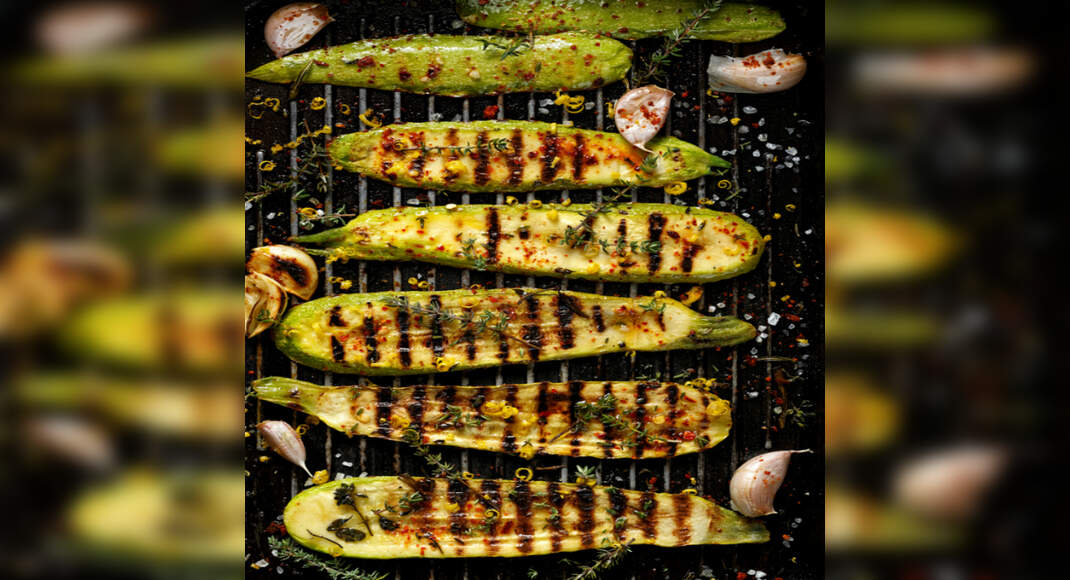 Grilled Zucchini with Garlic Recipe: How to Make Grilled Zucchini with Garlic Recipe | Homemade Gril