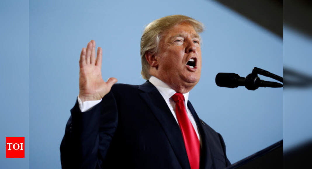 Trump threatens to revoke licenses of major media networks - Times of India