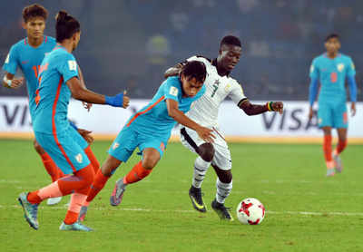 India suffers 0-4 loss to Ghana in the U-17 World Cup