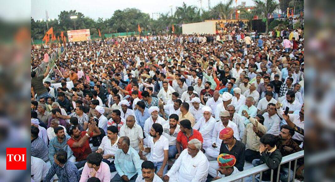 Karadiya Rajputs up in arms against Vaghani | Rajkot News - Times of India
